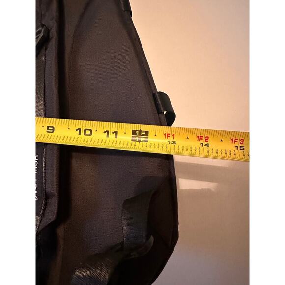 HGUL+Bag Adjustable Strap Pockets Black Crossbody Sling Bag Travel Outdoor - Picture 7 of 9